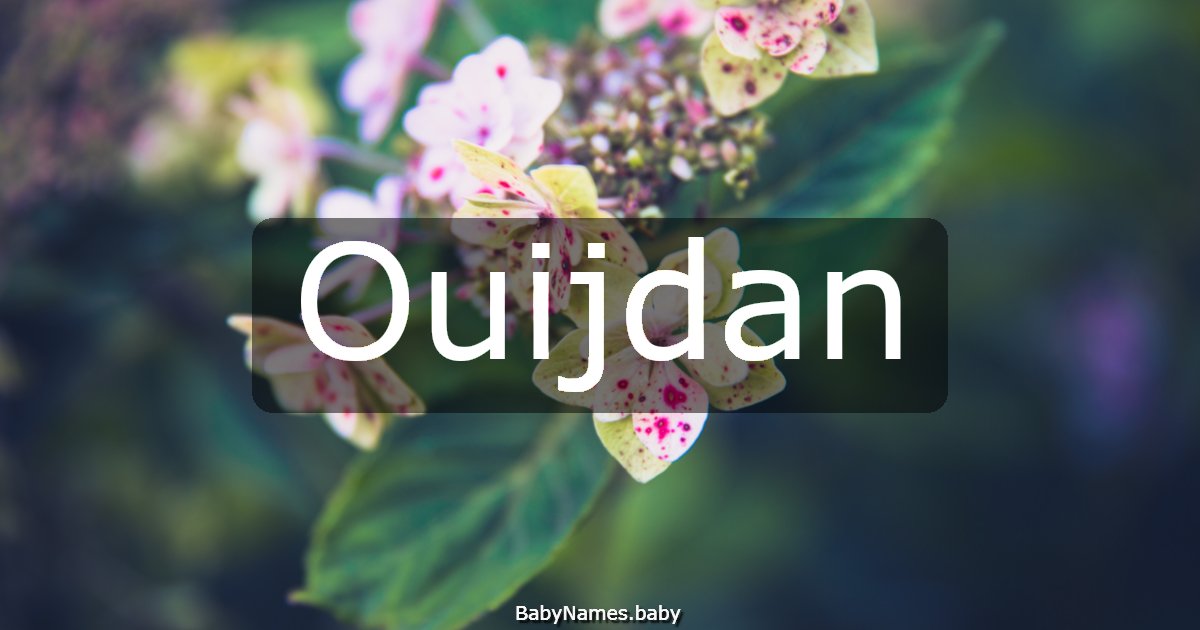 Ouijdan