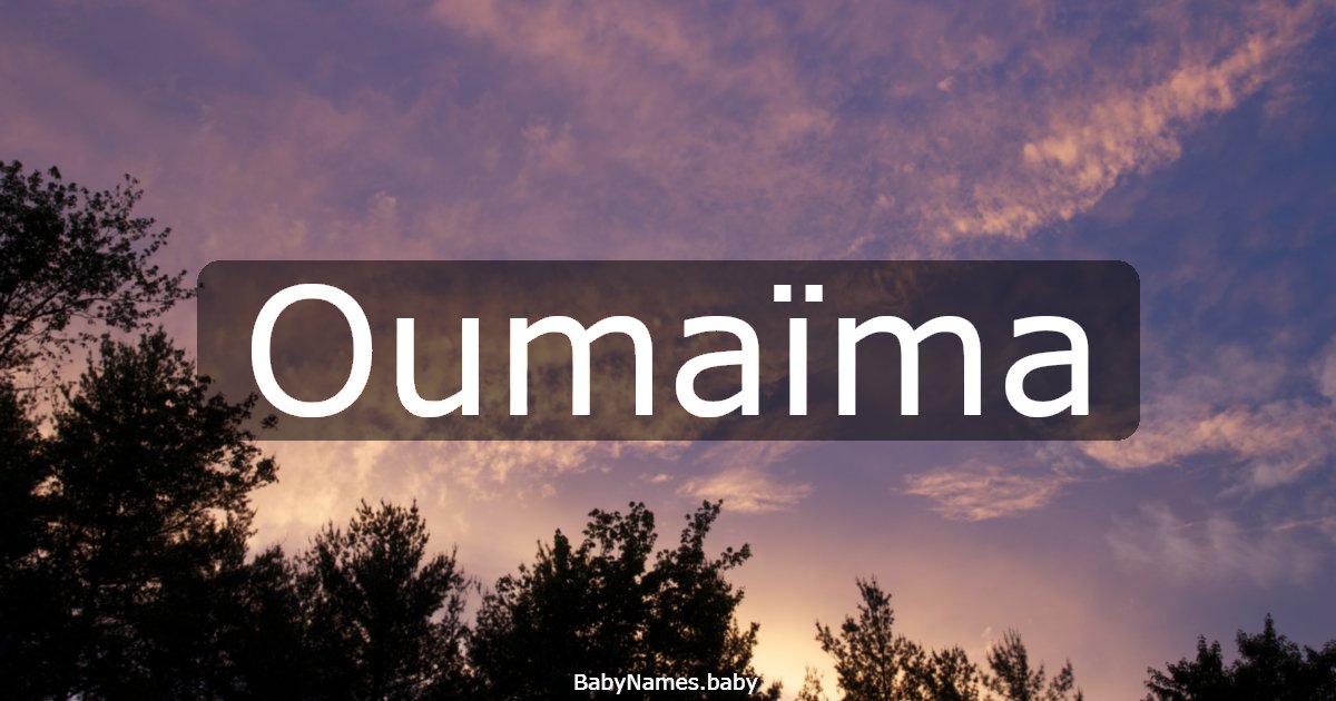 Oumaïma