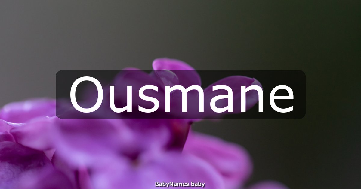 Ousmane