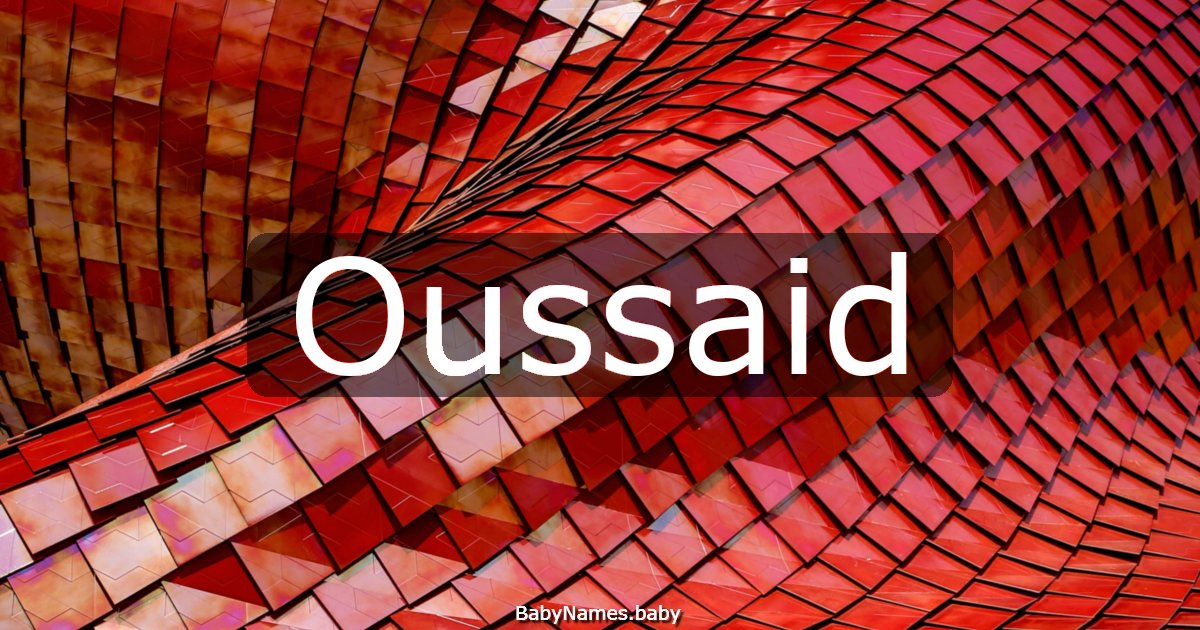 Oussaid