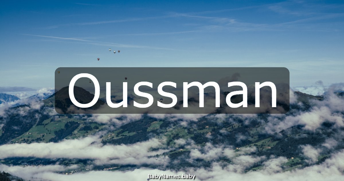 Oussman