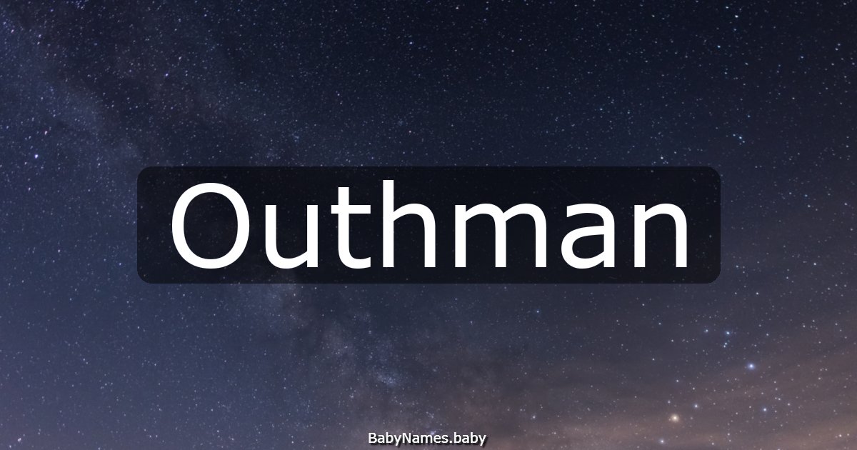 Outhman