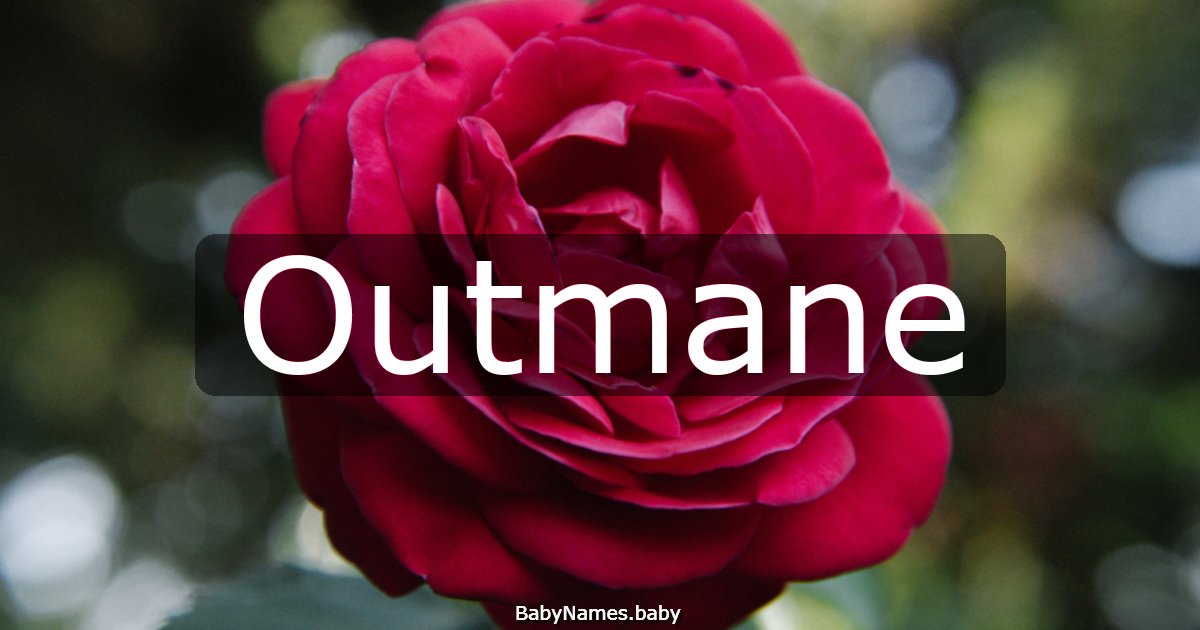 Outmane