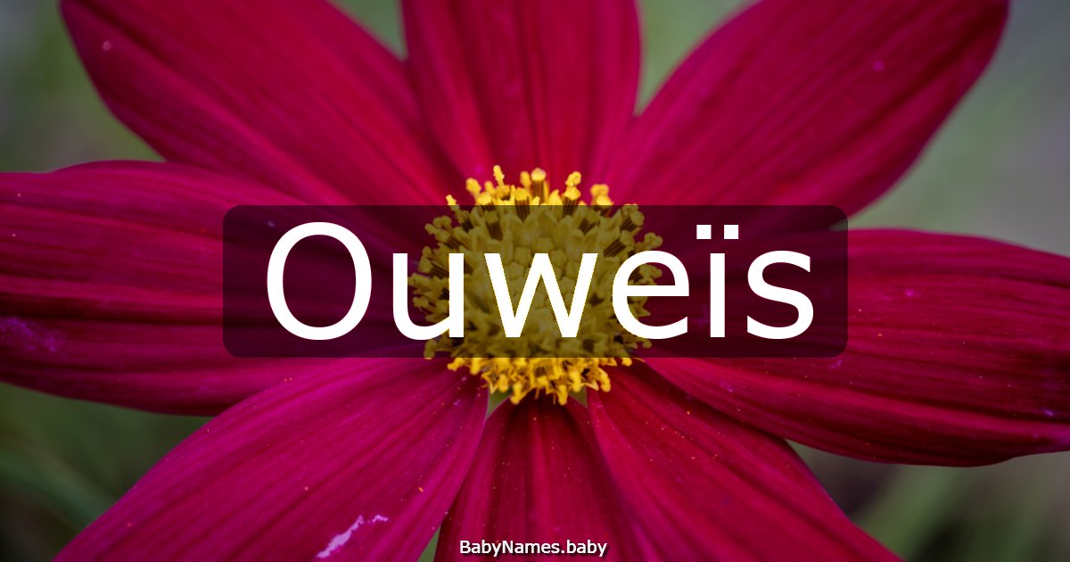 Ouweïs