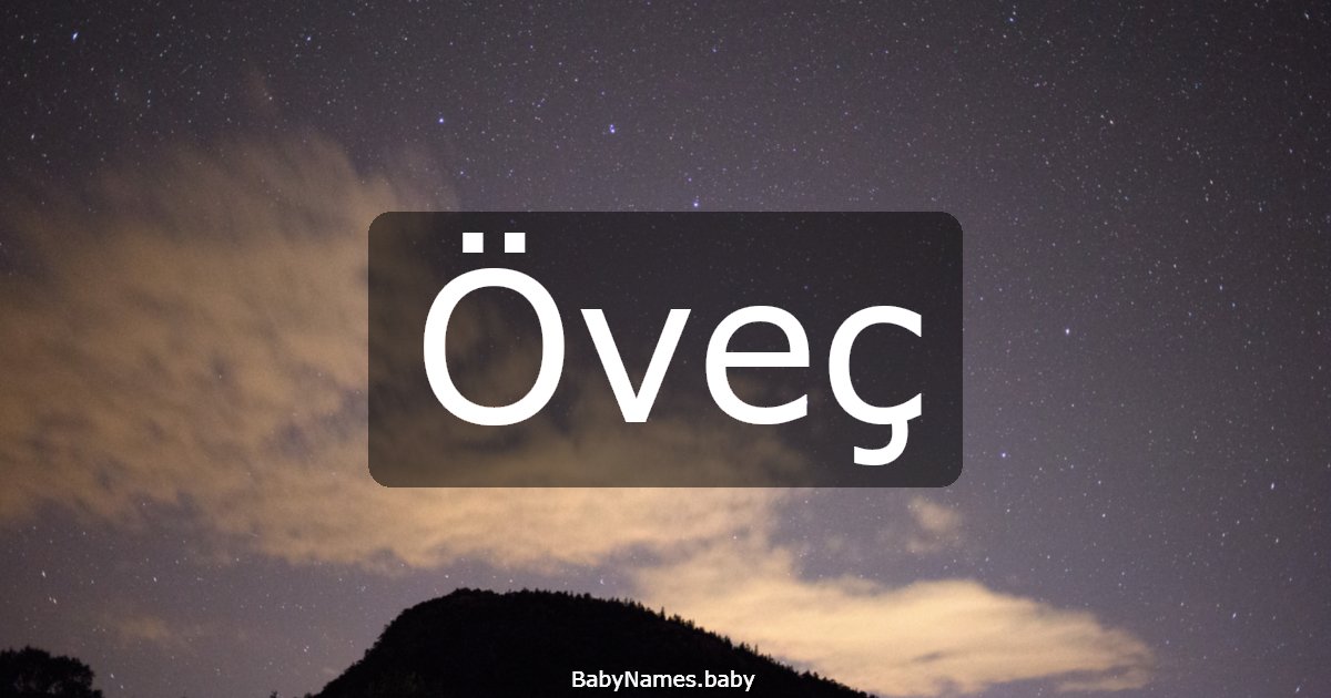 Öveç