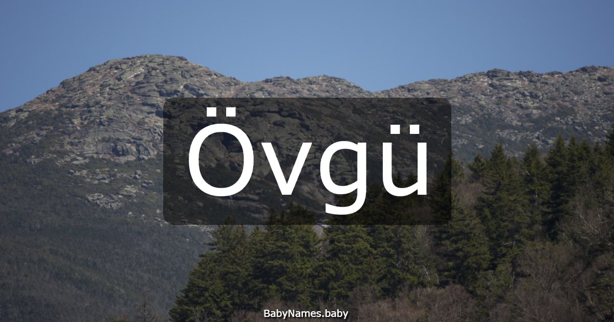 Övgü