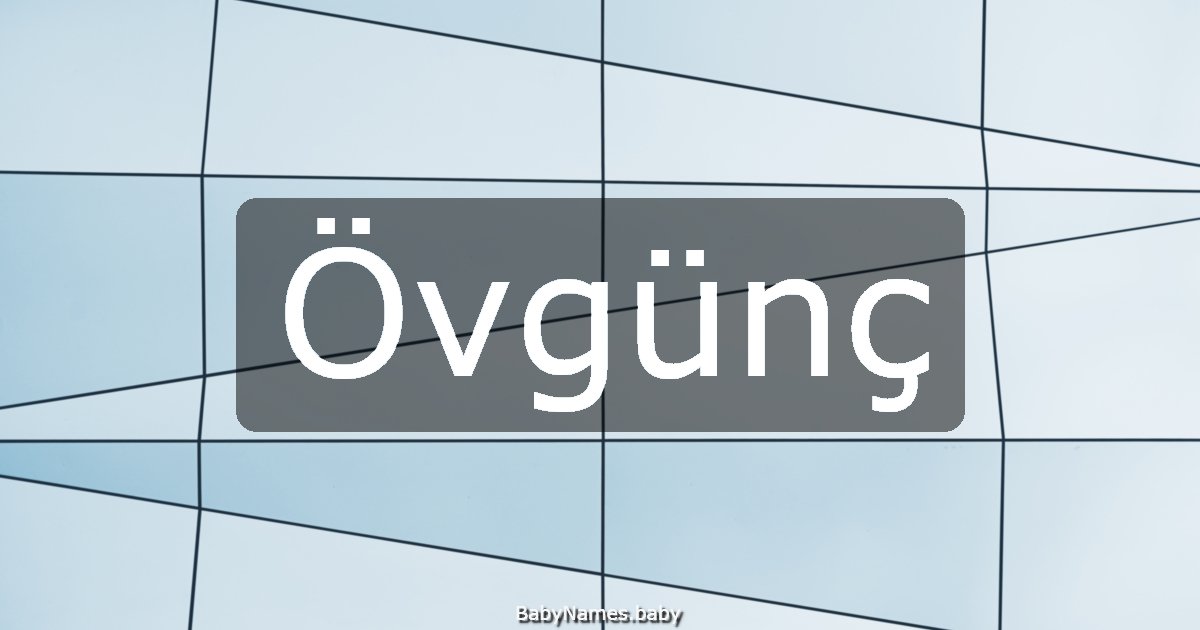 Övgünç