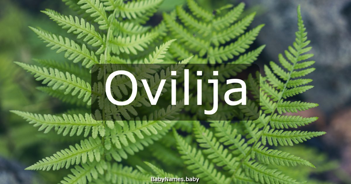 Ovilija