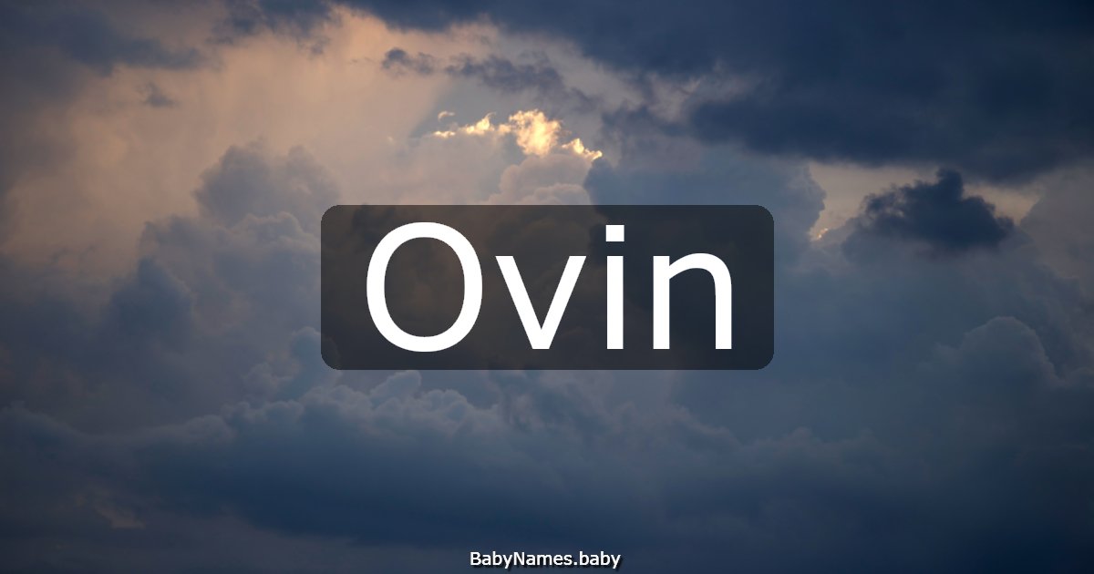 Ovin