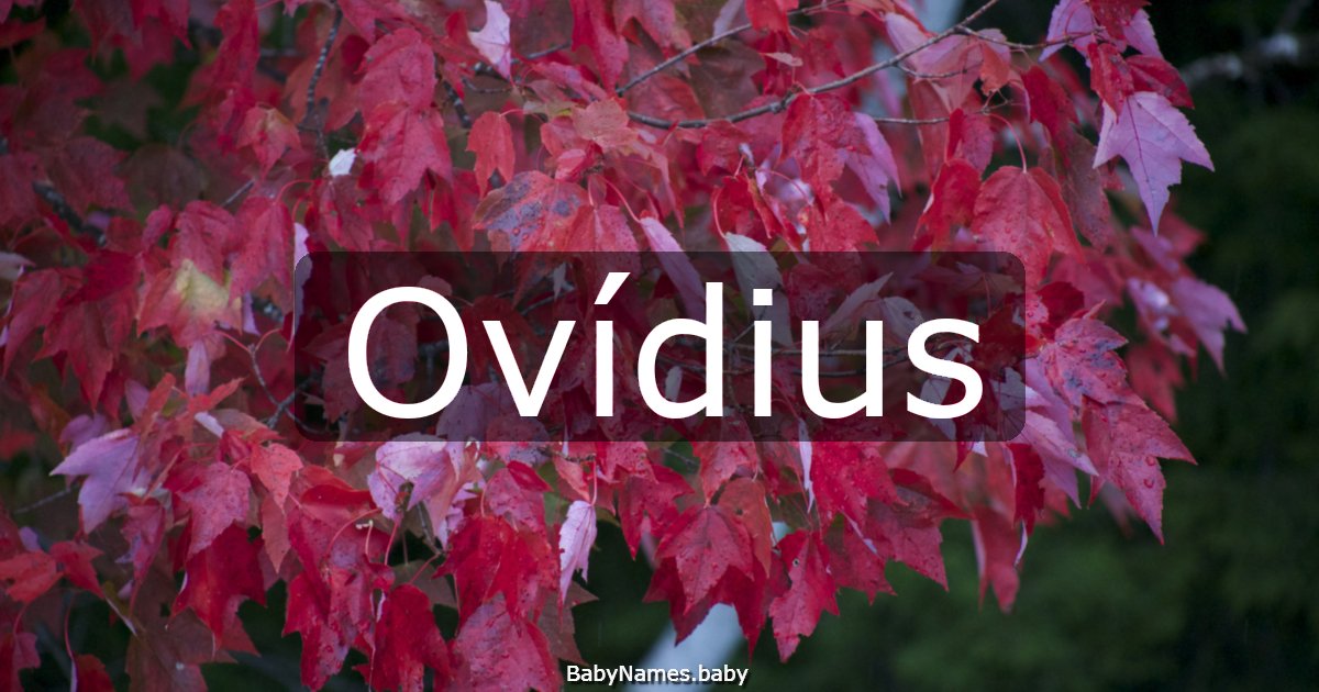 Ovídius