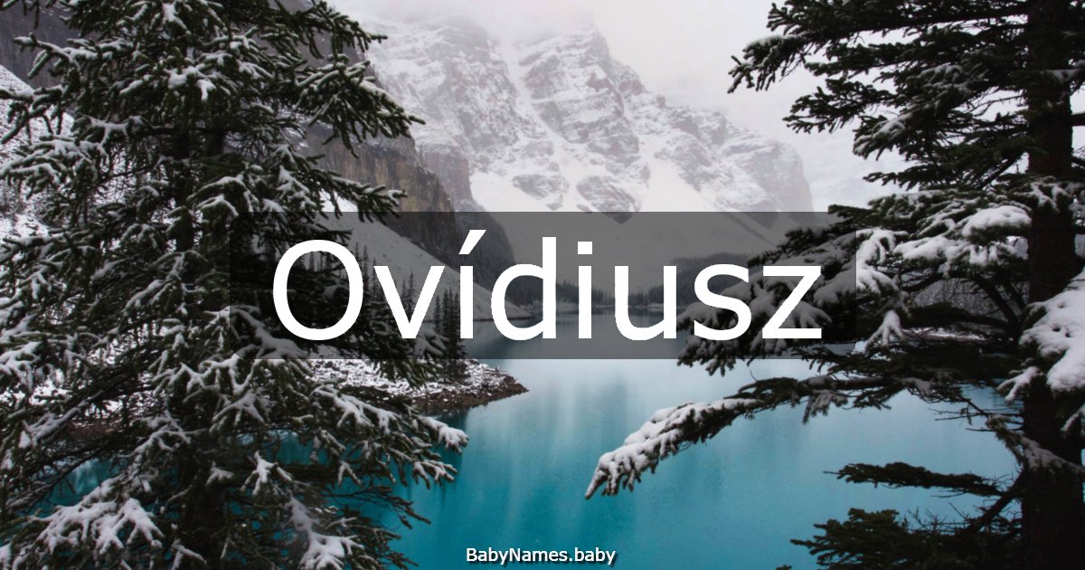 Ovídiusz