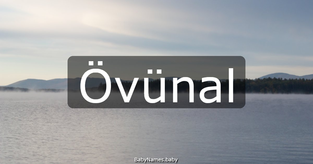 Övünal