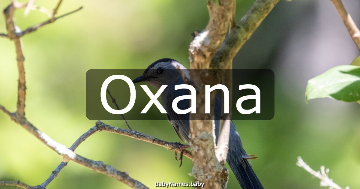 Oxana