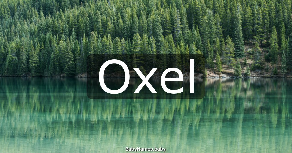 Oxel