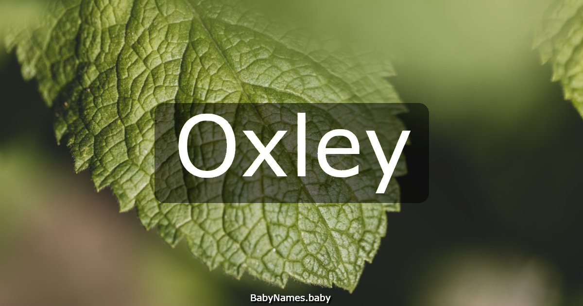 Oxley