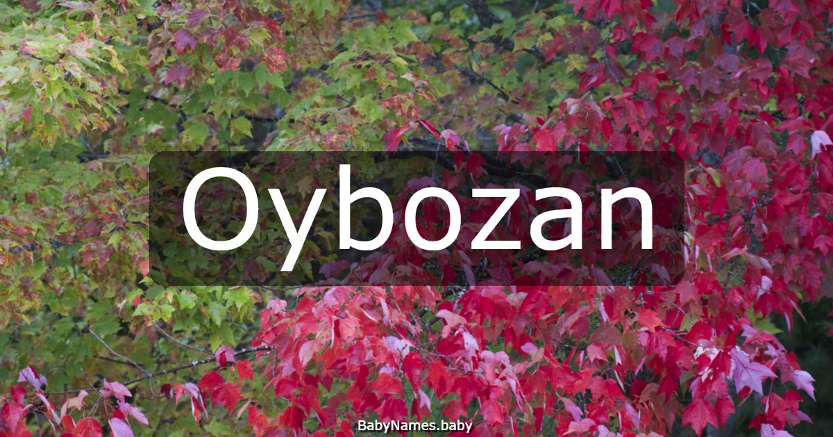 Oybozan