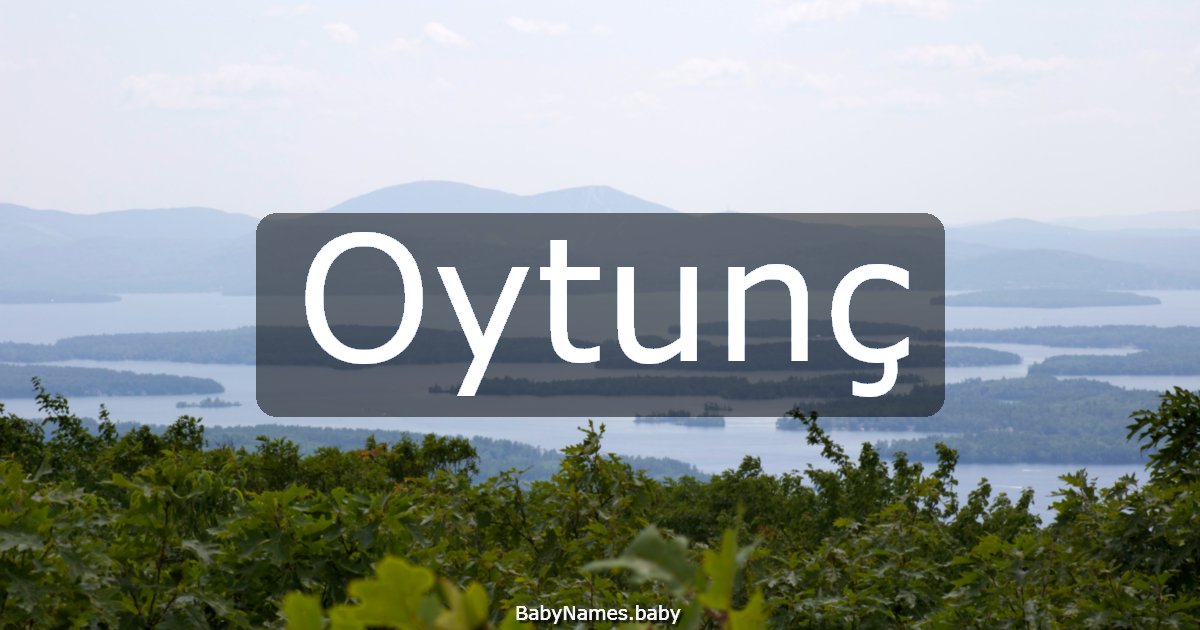 Oytunç