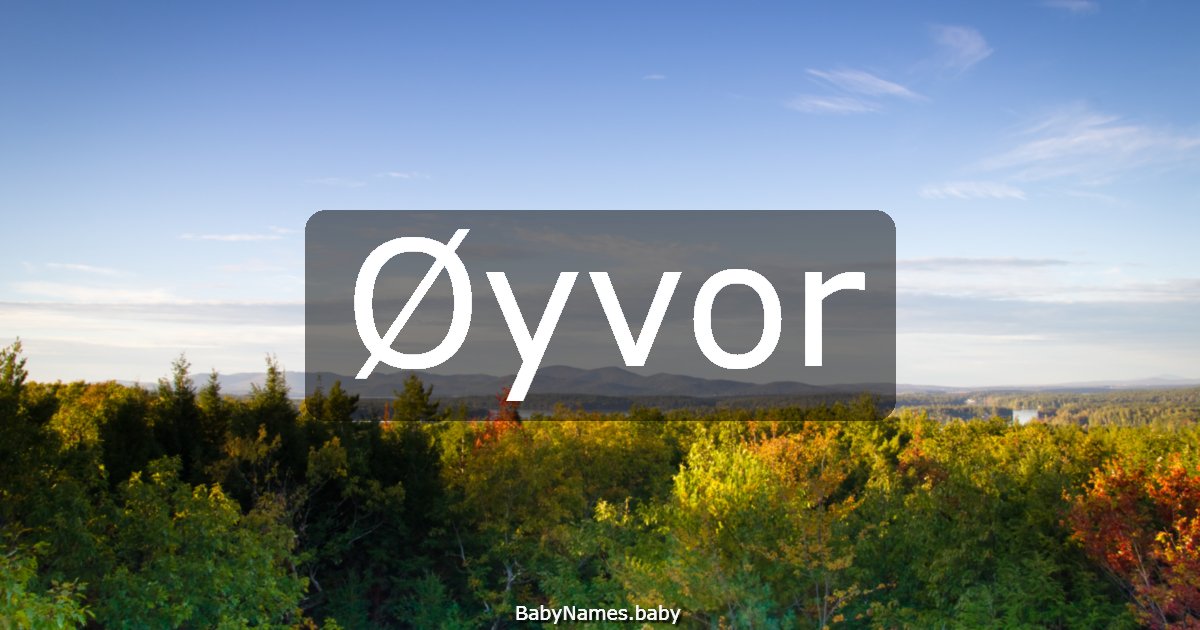 Øyvor