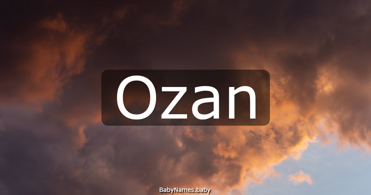 Ozan