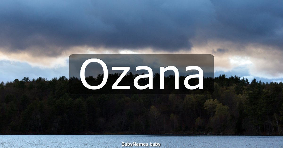 Ozana