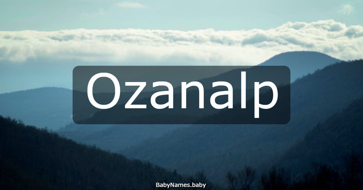 Ozanalp