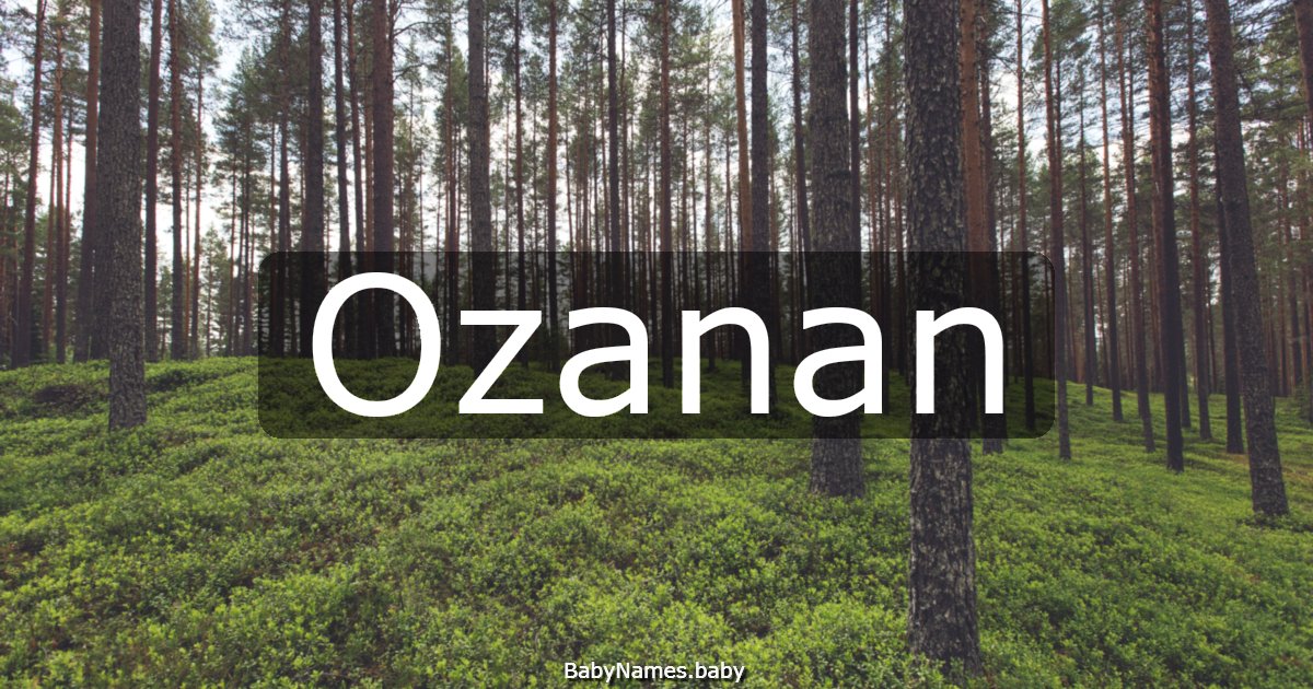 Ozanan
