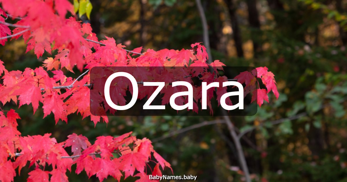 Ozara