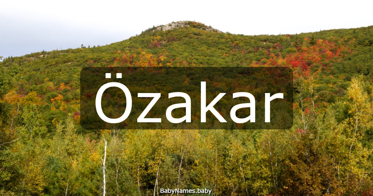 Özakar