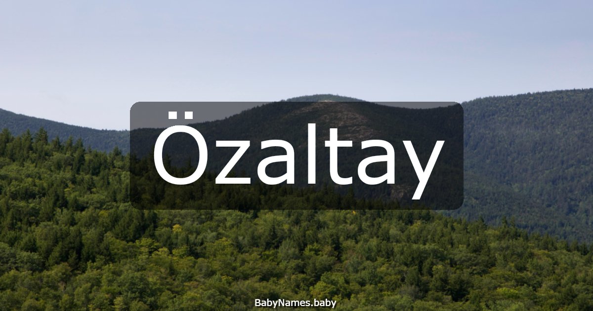 Özaltay