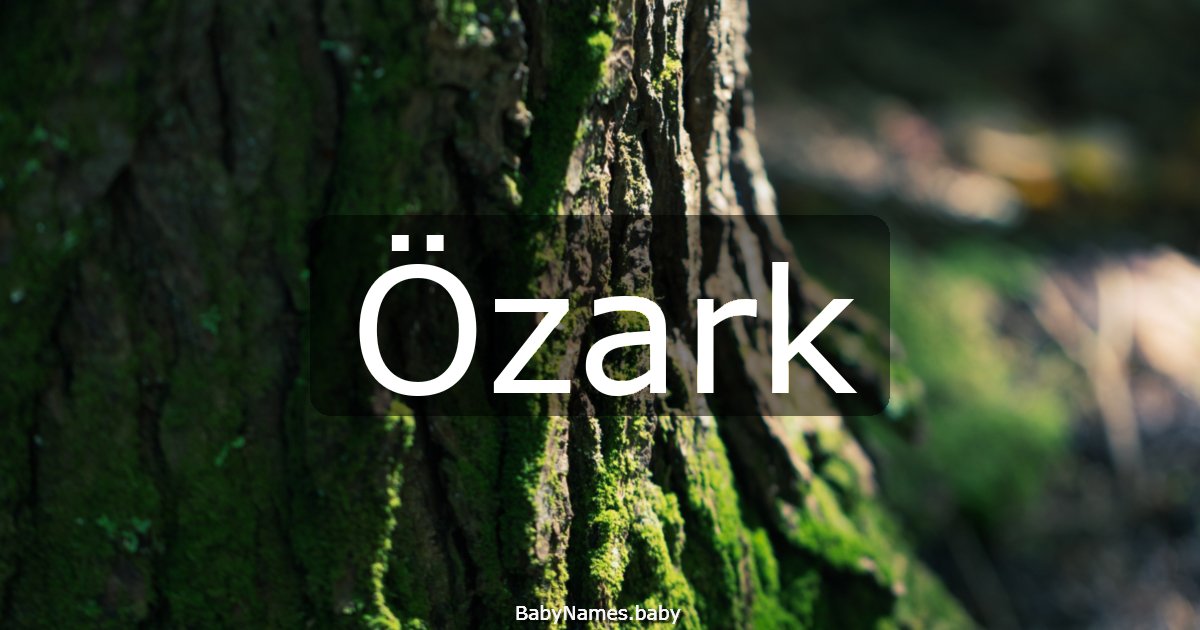 Özark