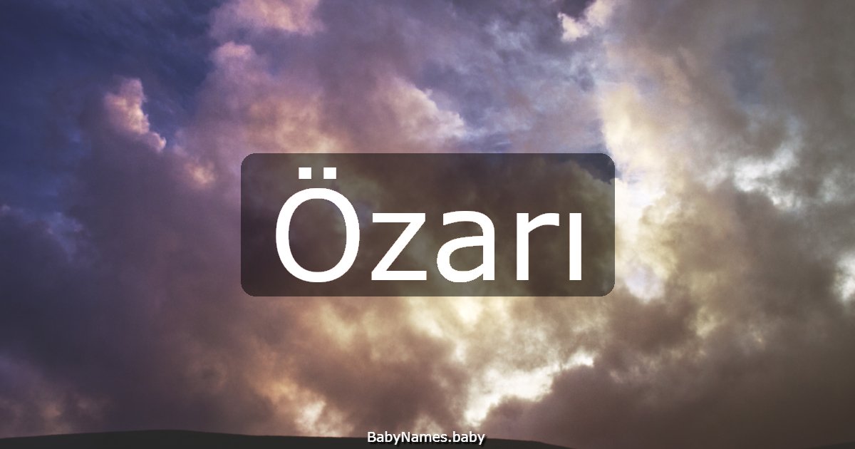 Özarı