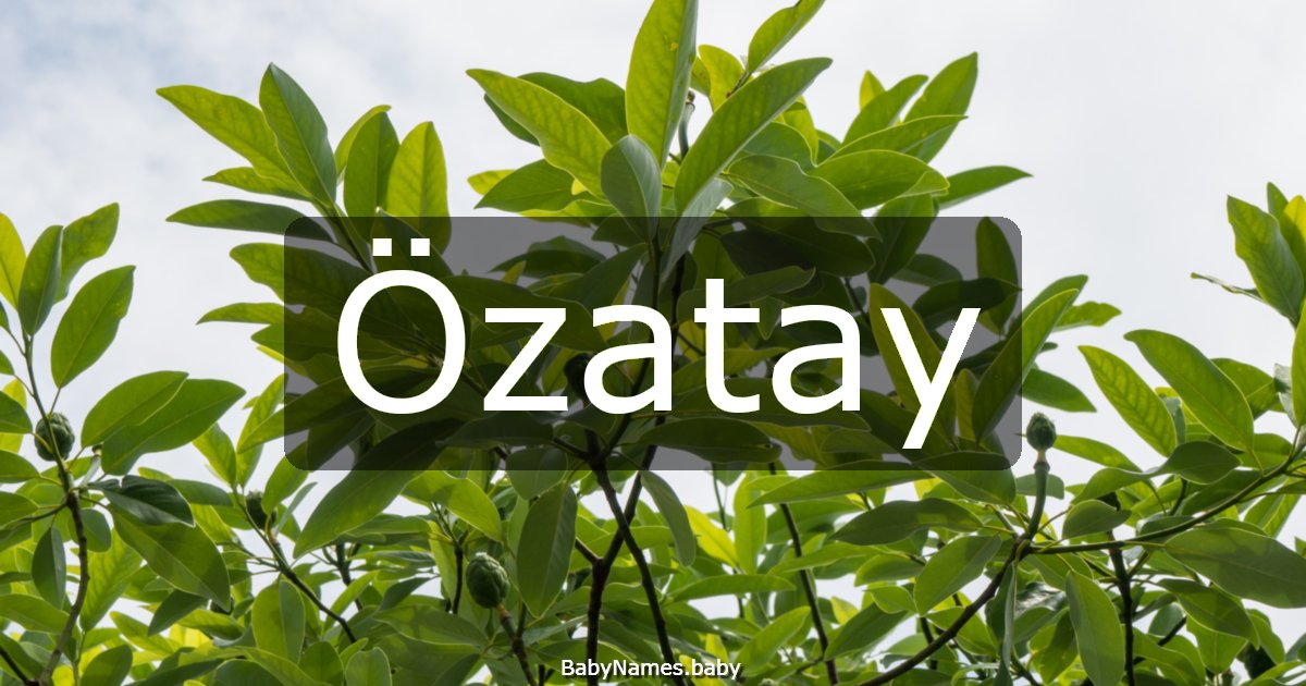 Özatay