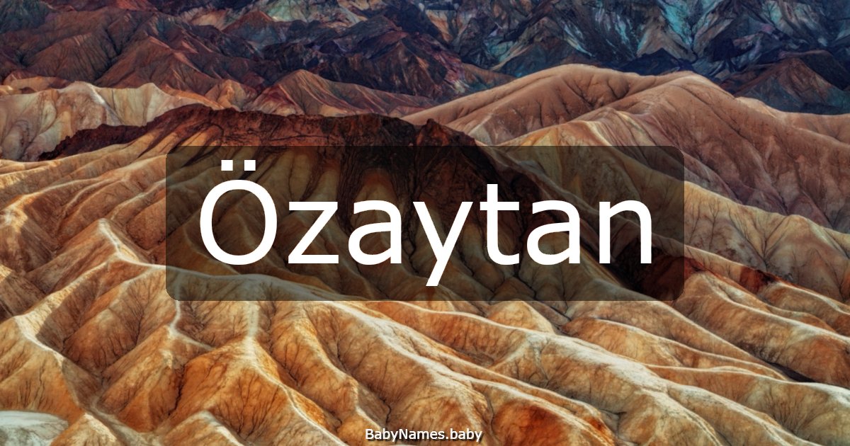 Özaytan