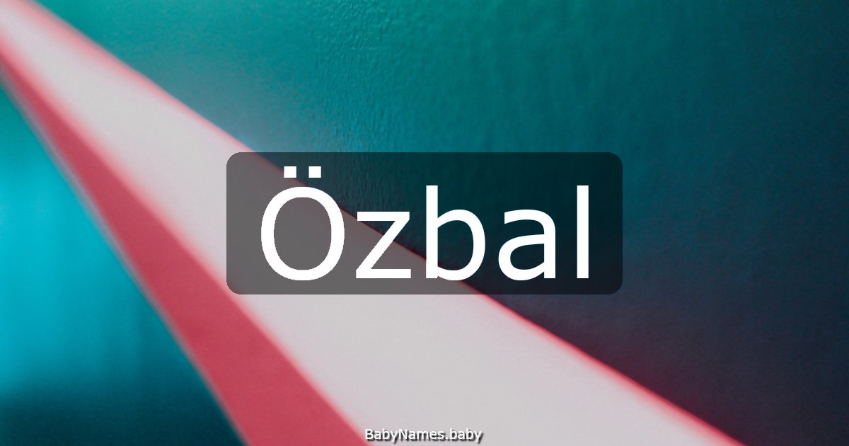 Özbal