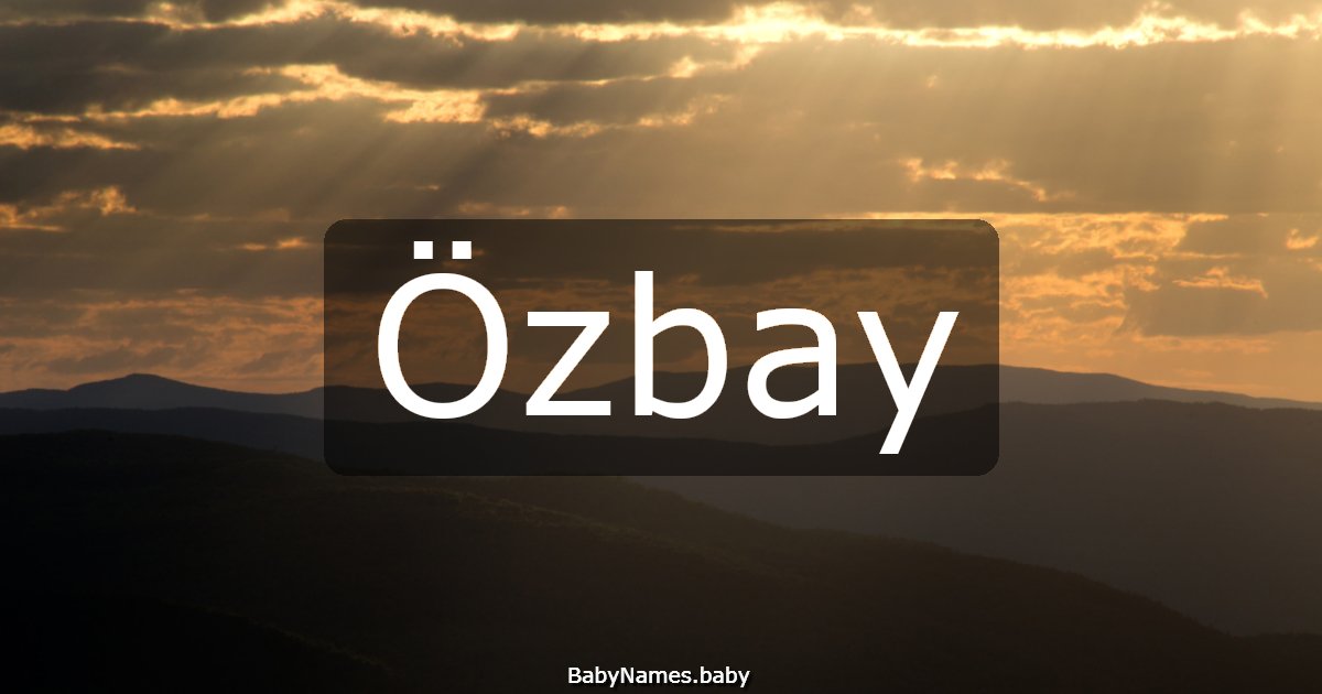 Özbay