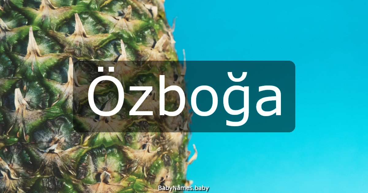 Özboğa