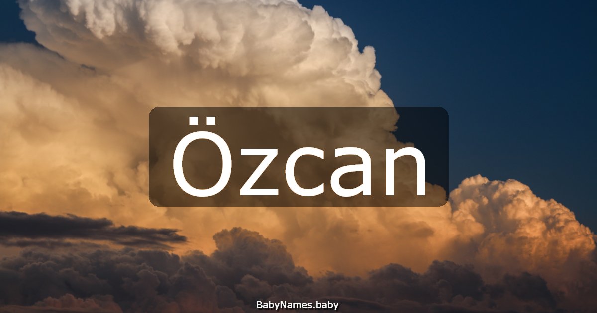 Özcan