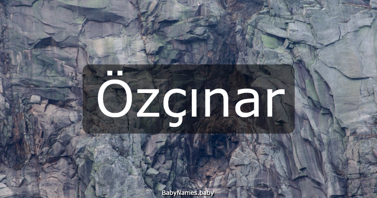 Özçınar