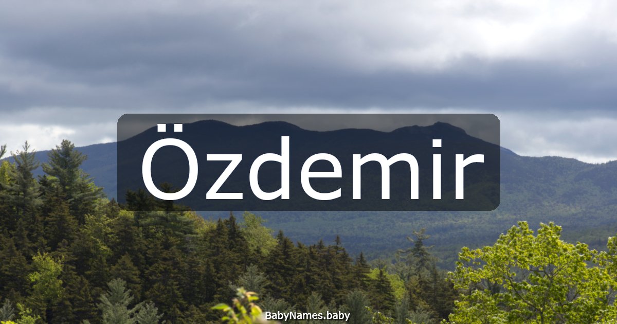 Özdemir