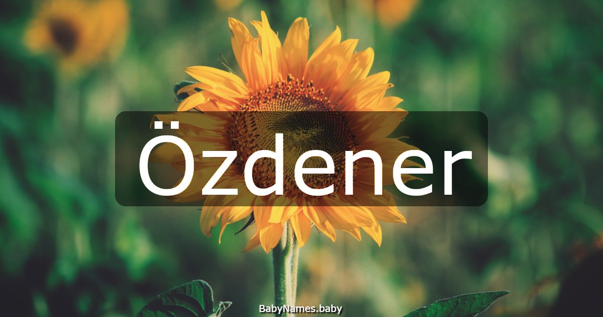 Özdener