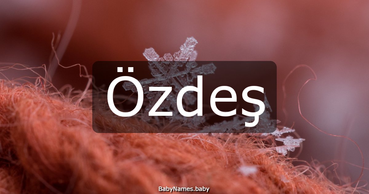 Özdeş