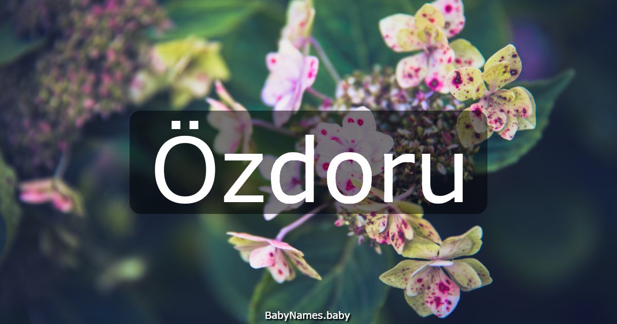 Özdoru