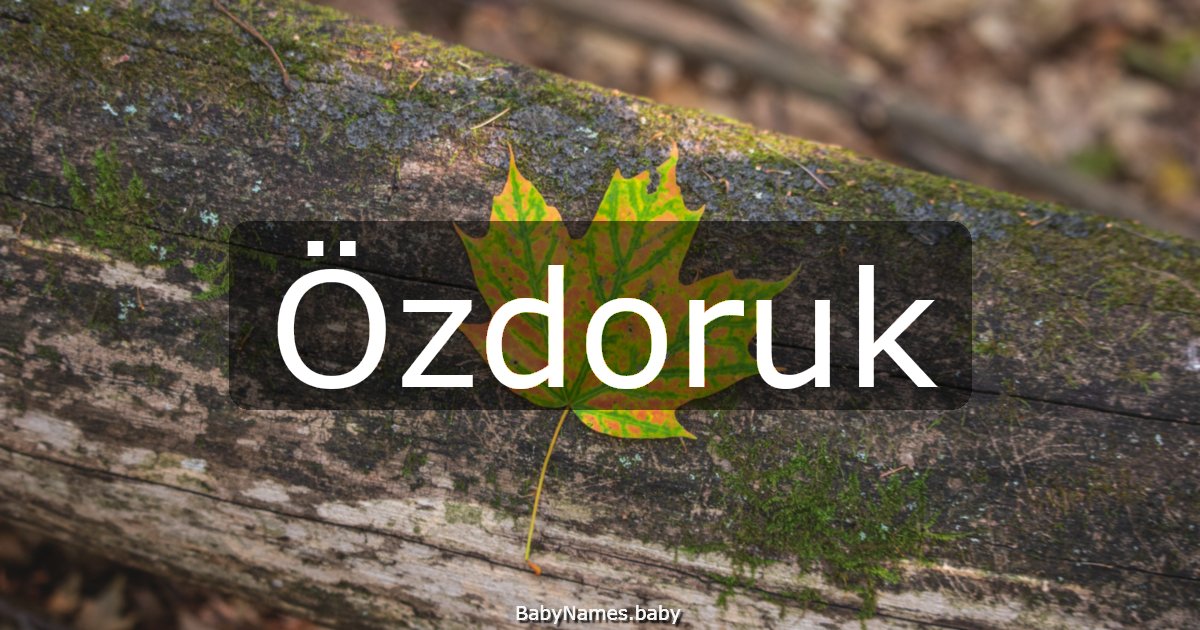Özdoruk