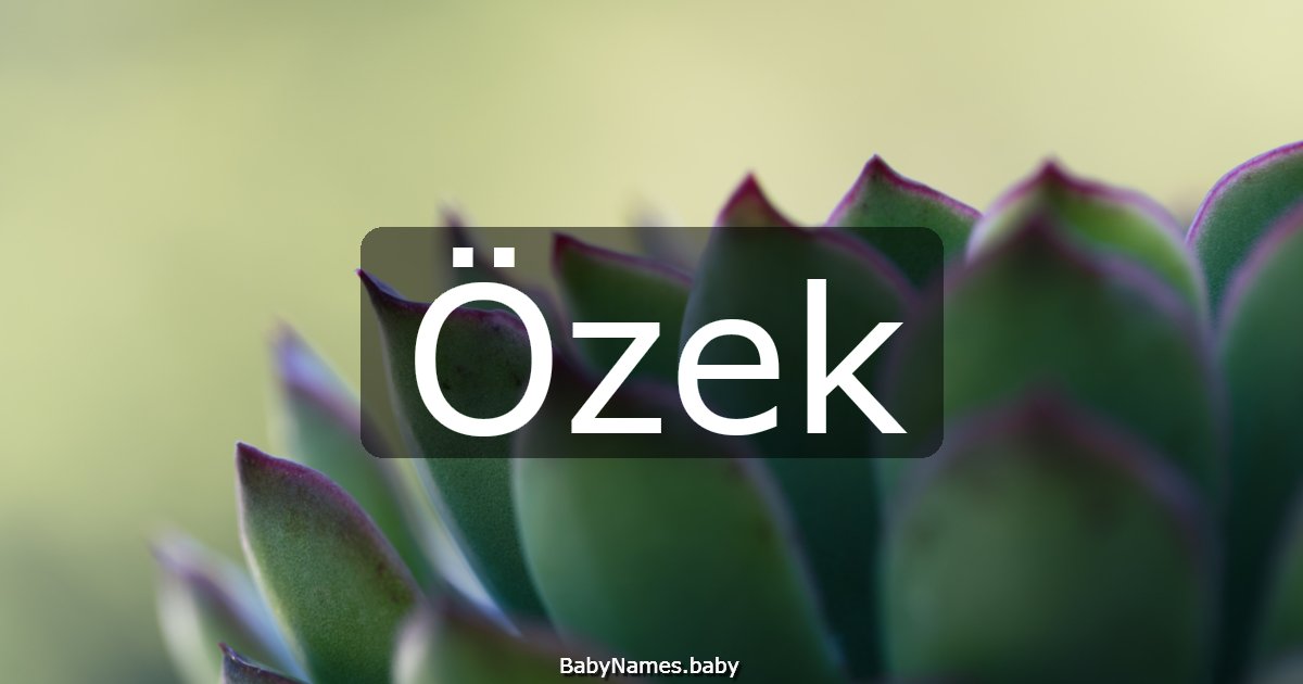 Özek
