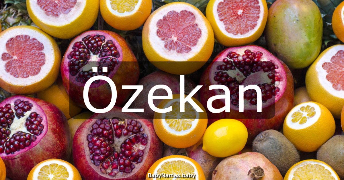 Özekan