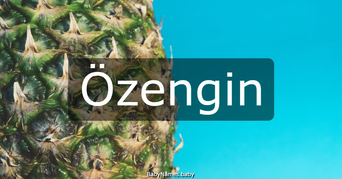 Özengin