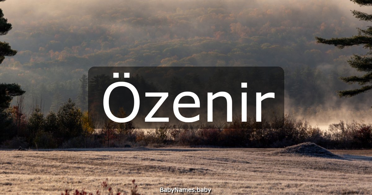 Özenir
