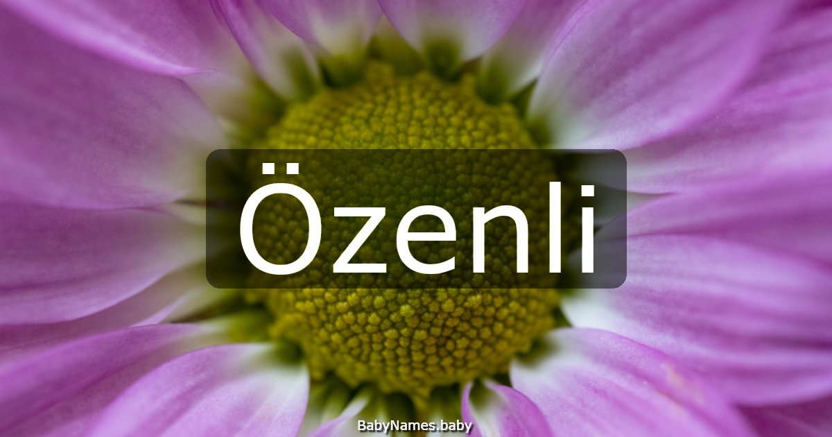 Özenli