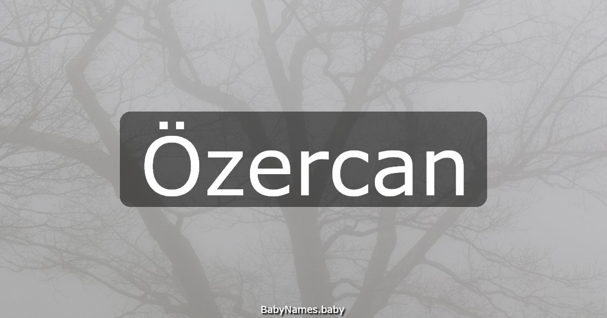 Özercan