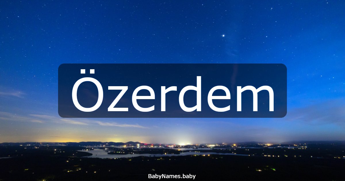 Özerdem